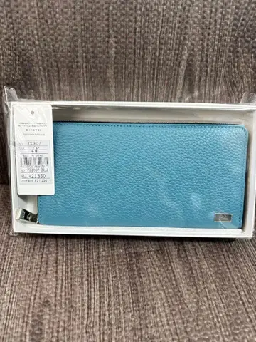 TAKEO KIKUCHI 장지갑 블루 새상품