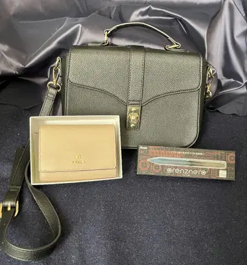 [훌라] 여성용 컴팩트 지갑, 접이식 숄더백 및 덤