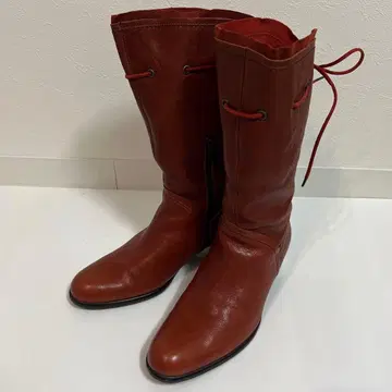 Camui 부츠 water massage 인솔 포함 23.5cm 적갈색