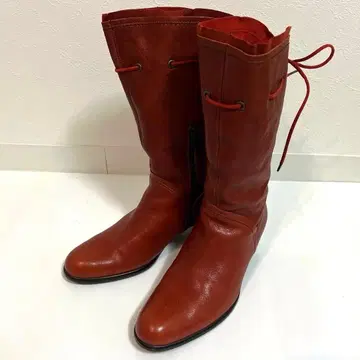 Camui 부츠 water massage 인솔 포함 23.5cm 적갈색