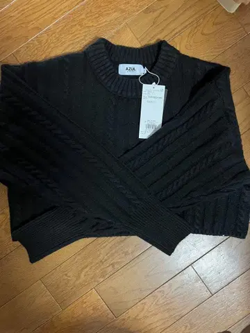 AZUL by MOUSSY 블랙 니트 F 사이즈