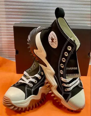 란스 모션 (한국 모델) 하이컷 블랙 사이즈 26cm [ 미사용품 ]