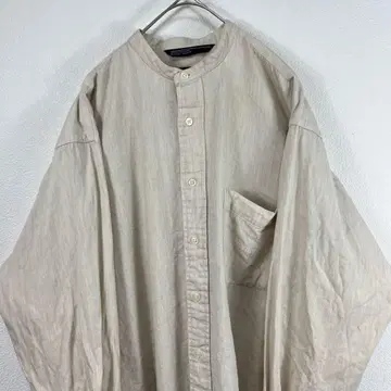 USA 구제 의류 노티카 nautica 노카라 셔츠 밴드 카라 셔츠