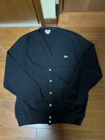 IZOD LACOSTE 아이조드 라코스테 블랙 가디건 XL US제