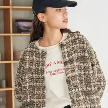 FREAK'S STORE 트위디 니트 자켓