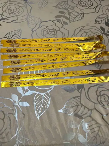 [ RAMPAGE ] 카운트다운 라이브 은색 테이프 4개