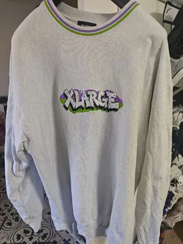 XLARGE 그레이 트레이닝복 L 사이즈