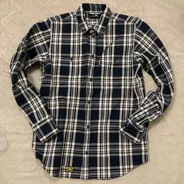 DOUBLE HARD 체크 무늬 셔츠 M 사이즈
