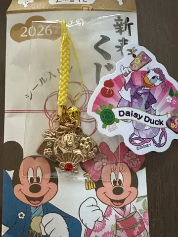 디즈니 스토어 신춘 복권 스트랩 시크릿 미키