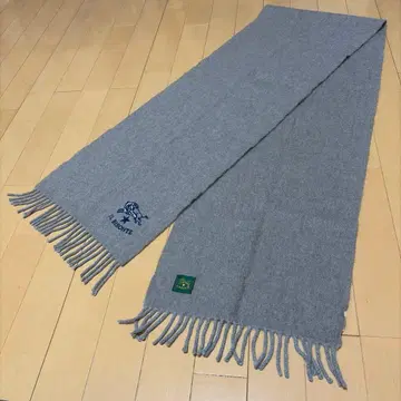 IL BISONTE 울 머플러 그레이 구제 의류