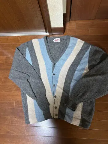 Rob Scot XL V넥 알파카 가디건 XL