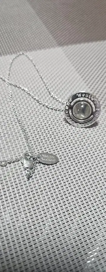 실버 925 원형 펜던트 목걸이