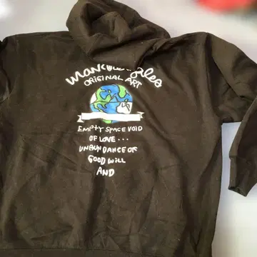 MARKGONZALES 오리지널 아트 후드 부착 맨투맨