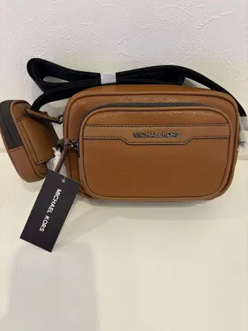 MICHAEL KORS 브라운 숄더백