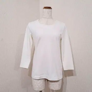 destyle [38] 착용감 발군 7부 소매 티셔츠 풀오버 무지 심플