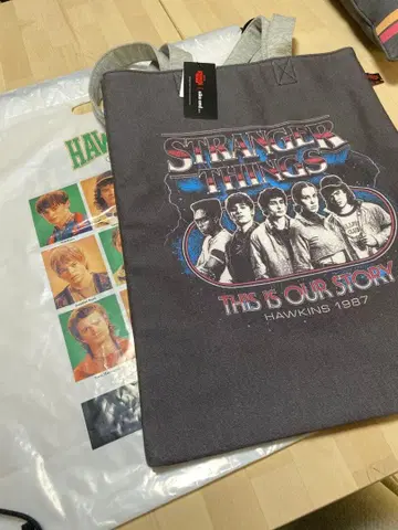 스트레인저 싱스 토트백 니코앤드 콜라보 2종 세트