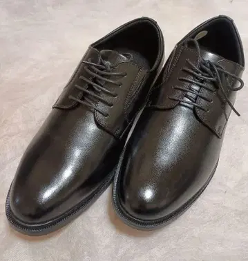 천연 가죽 비즈니스 슈즈 블랙 26.5cm EEEE 폭넓음 1회 착용