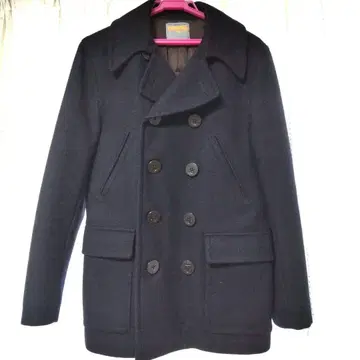 BEAMS 빔즈 피코트 코트 네이비