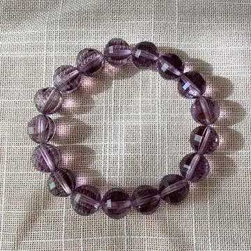 아메트린 손 조각 컷 팔찌