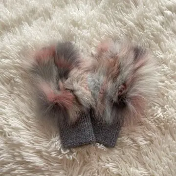 [ 새상품급 ] 후리후 퍼 장갑 암워머