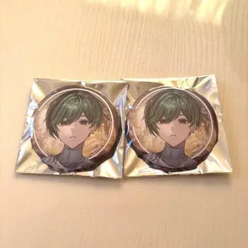 시쿠포니 캔뱃지 스치 2점