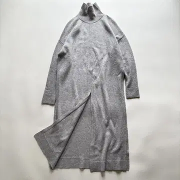 [르필] 원피스 니트 울 캐시미어 그레이 FREE
