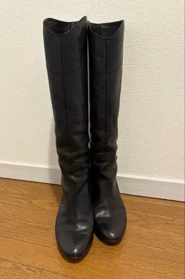 오데뜨 앤 오딜 블랙 롱 부츠 24.5