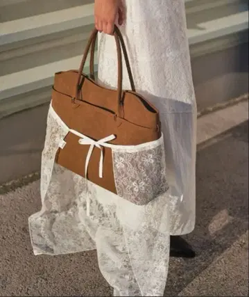 [ SNIDEL ] 소프트 벨트 토트백