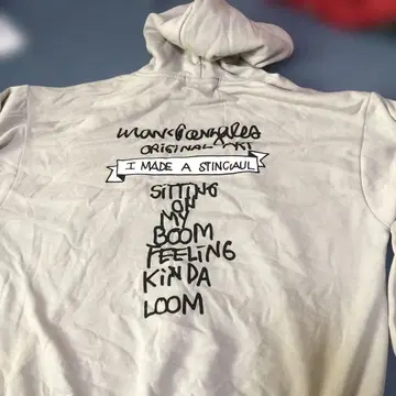 MARKGONZALES 망고스 팔라스 오리지널 아트 후드티