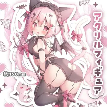 복숭아콩 코마모치 코악마 밀크쨩 아크릴 피규어 미개봉