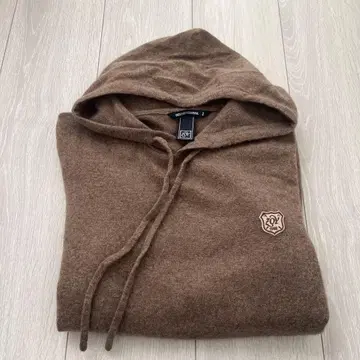 새상품급 ZOY 후드 부착 캐시미어 니트 2