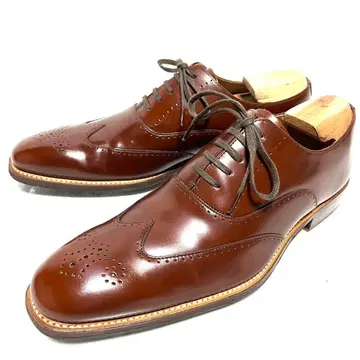 새상품급 GRENSON 윙팁 영국제 UK8(26.5cm) 브라운