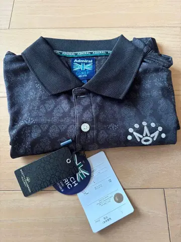 Admiral x Scotty cameron 피케 셔츠 새상품