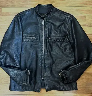 60s Brooks 싱글 가죽 자켓