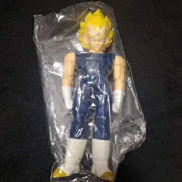 [ 미사용품 ] 드래곤볼 빅 사이즈 소프트 비닐 피규어 마인 SS 베지터