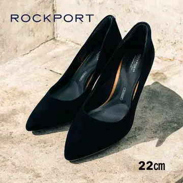 락포트 펌프스 블랙 스웨이드 22cm 스테디셀러