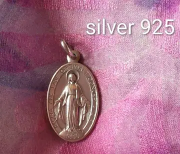 메달 925 실버 성모 마리아