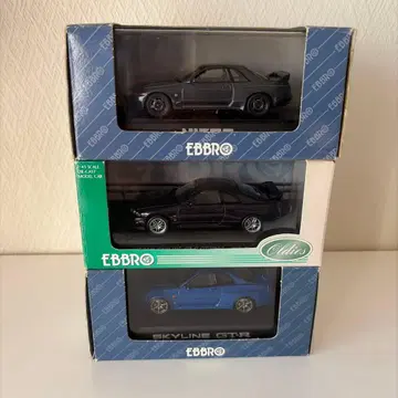 에브로 스카이라인 1/43 G T-R 미니카 세트