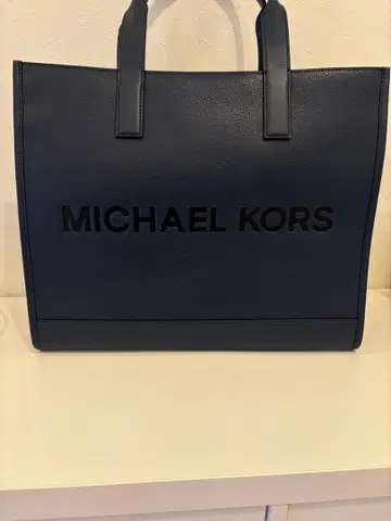 MICHAEL KORS 네이비 토트백