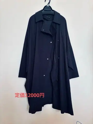 오버사이즈 블랙 트렌치코트