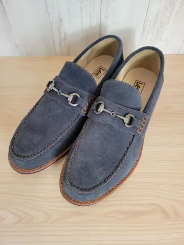 Lee 다크 블루 스웨이드 로퍼 26.0cm