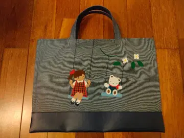 familiar 2025년 봄/여름 데님 토트백