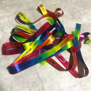 WEST. WESTA! 은색 테이프 낙하물 풀 3개