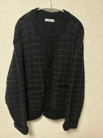 MATSUFUJI Jacquard Cardigan