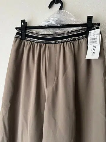 그레이지 와이드 팬츠 허리밴딩