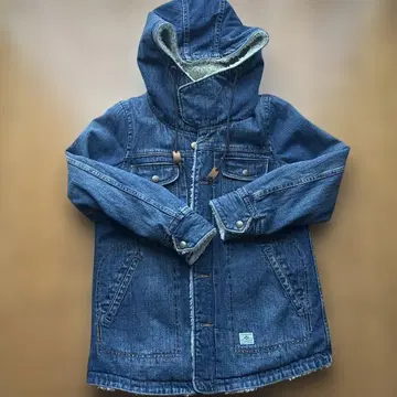 RNA 보아 안감 데님 코트