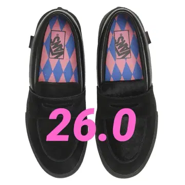 Vans 블랙 슬립온 태슬 포함