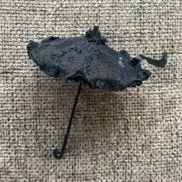 리카짱 레이스 우산 블랙 리틀팩토리