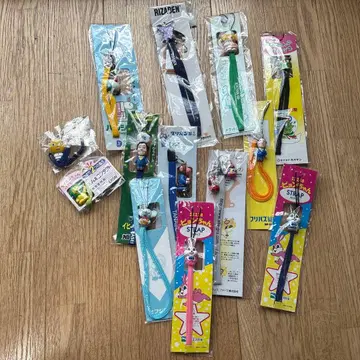 제약회사 캐릭터 스트랩 세트