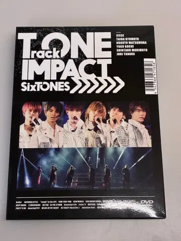 SixTONES TrackONE -IMPACT- DVD